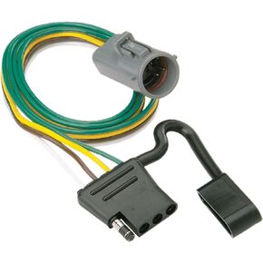 Tekonsha 118241 Tow Harness,4-Way Flat,Compatable with 1995-2001 Ford,1998-1999 Ford Ranger,1998-2001 Mazda B2500,1998-2001 Mazda B3000,1998-2001 Mazda B4000,Mercury Mountaineer YELLOW GREEN