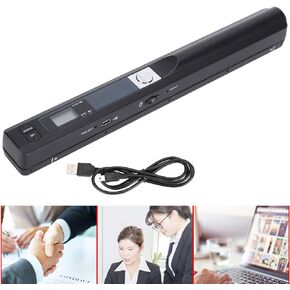 Zyyini Portable Scanner, 900DPI Scanner Pen, Drive‑Free Scanning Equipment, for Home or Office Use