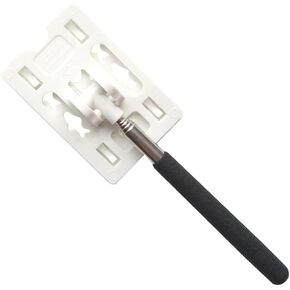 Telescoping Rod Card Holder Reacher Car Parking Payment Contactless Toll Car Garage Parking Toll Extendable Aid Toll Swiping Stick
