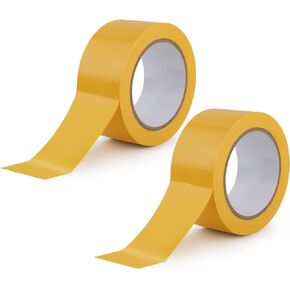 Outdoor Pickleball Court Marking Tape, 2inch x 216ft Outdoor Marking Tape Durable Sports Tape for Basketball Court Tennis Court Pickleball Court Outdoor (Yellow)