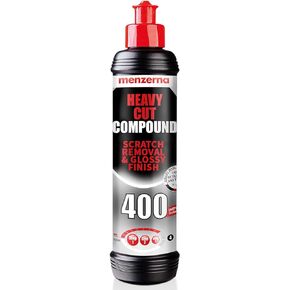Menzerna Heavy Cut 400 250ml (8oz) Formerly Fast Gloss 400 - an Innovative Automotive Polish That removes Scratches and Creates Gloss in a Single Step (32 fl oz)