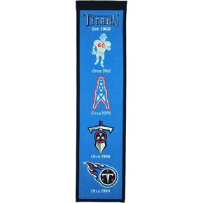 NFL Tennessee Titans Heritage Banner