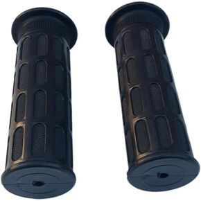 2Pcs Rubber Nonslip Handlebar Grips Bike Handle Grips Rubber Mountain Bike Handlebar for Wheelbarrow, Tractors, Mowers