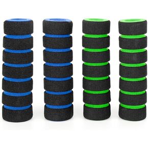 Bicycle Bike Handlebar Grips, Non-Slip Rubber with Aluminum Alloy Lock, Fit for Scooter Cruiser Tricycle Wheel Chair Mountain Road Urban Foldable Bike MTB BMX