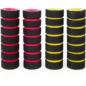 Bicycle Bike Handlebar Grips, Non-Slip Rubber with Aluminum Alloy Lock, Fit for Scooter Cruiser Tricycle Wheel Chair Mountain Road Urban Foldable Bike MTB BMX