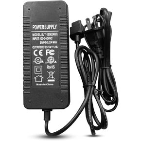 TIKSCIENCE 53.5V 2A Electric Scooter Charger Fit for NIU KQi Air/KQi3/KQi3 Pro/KQi3 Max/KQi3 Sport/KQi2/KQi2 Pro Scooters, 46.8V Rapid Scooter Battery Charger Power Supply Adapter