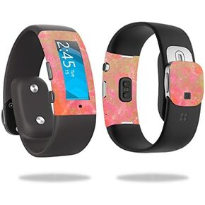 MightySkins Skin Compatible with Microsoft Band 2 Cover Skins Sticker Watch Thai Marble