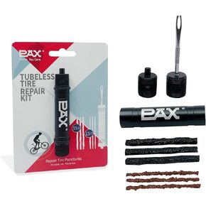Red Mountain Bike Tubeless Tire Repair Kit, Plus 5mm Hex Key for Emergency Bicycle Repair Kit, Fix Road Bicycle Tire Punctures
