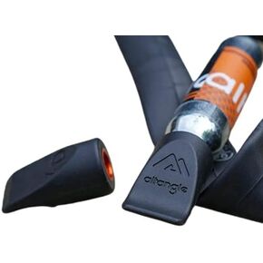 Bike Tire Lever - Turns Co2 Cartridges into Indestructible Tire Levers for Mountain and Road Bikes Flat Repair- (2 Pack) Stronger Than Plastic Levers, No Rust Like Metal