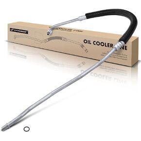 A-Premium Outlet Lower Engine Oil Cooler Line Hose Assembly Compatible with Chevrolet Blazer GMC Yukon K1500 K2500 Suburban K3500 1994-1995 V8 5.7L