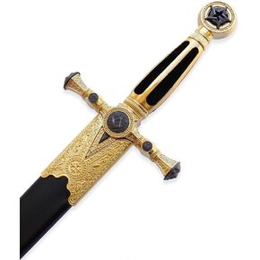 33" Medieval Crusader Sword with Scabbard Series Choose Your Style