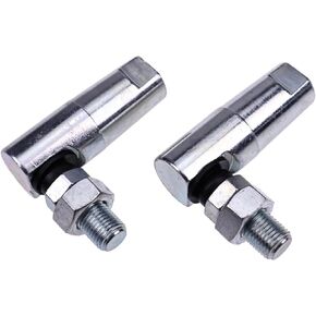 2PCS Tie Rod Ball Joint End AM132814 AM120470 Compatible with John Deere GT225 GT235 GT245 LX255 LX266 LX277 LX277AWS LX279AWS SERIAL NUMBERS BELOW-060000 LX288 X534 X540 Models