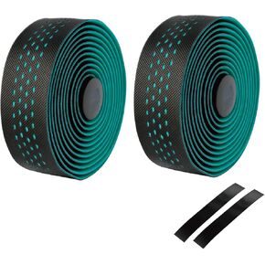 شريط GORIX بمقبض مقود الدراجة + 2 مقبس بار 2 لون للدراجات الجبلية على الطرق (GX-063BD (الإصدار العالمي)) in Saudi Arabia