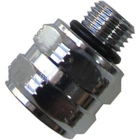 Scuba Choice Scuba Adaptor M-3/8-24 F-7/16-20 AS568-011 N70 | 3/8-24 UNF-2A | 7/16-20 UNF-2B