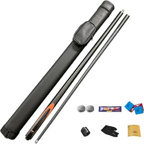 Carbon Fiber Pool Cue Stick 9.5mm Low Deflection Pool Stick Cue Stick Billiard Pool Cue Stick for Home Bars Pool Halls