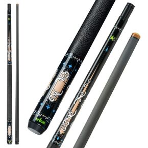 CRICAL Carbon Fiber Pool Cue Stick 11.5mm 12.5mm Uni-loc 3/8x8 Radial Pin Billiard Cue Stick