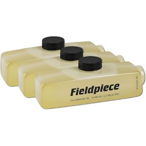 Fieldpiece OIL8X3 - Vacuum Pump Oil, Three Pack of 8 oz Containers