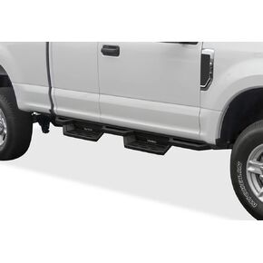 APS Stainless Steel Pocket Steps Running Boards Side Bars Compatible with Ford F250 F350 Super Duty 1999-2016 Extended Cab