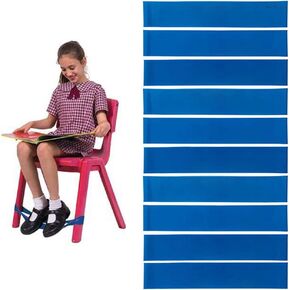 Chair Bands for Kids with Fidgety Feet, Classroom Must Haves, 10 PCS Flexible Seating Thick Stretch Bands