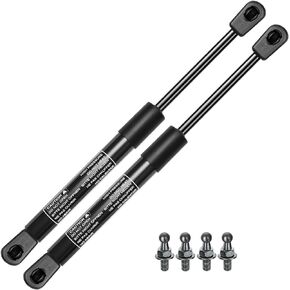 A-Premium Front Hood Lift Supports Struts Shocks Compatible with Select Jeep Models - Grand Cherokee WJ 1999 2000 2001 2002 2003 2004 Sport Utility - Replace# 55136764AA(2PC Set)