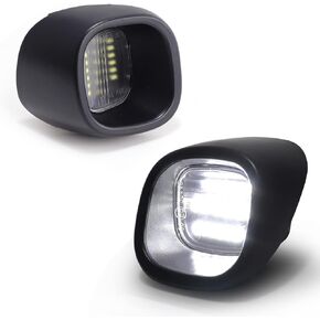 LED License Plate Light Tag Lamp Assembly for Chevrolet Chevy Blazer S10 GMC Jimmy Sonoma Oldsmobile Bravada, 6000K White 2PCS