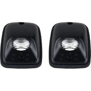 HERCOO LED License Plate Light Tag Lamp Lens Housing White Bulbs Assembly Compatible with Toyota Tacoma1995-2004 Pickup Truck ​Rear Step Bumper ​Aftermarket Replacement