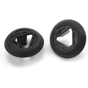 Sun Visor Sunvisor Bezel Trim Mount New Pair Compatible with 1997-2004 Corvette C5