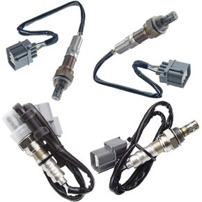 4x مستشعر الأكسجين O2 لـ 2003 2004 2005 2006 أكورا MDX 3.5L; 2005-2006 هوندا أوديسي 3.5L المنبع + المصب