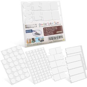 Double Sided Tape for Wall, Strong Balloon Tape, Removable Poster Adhesive Dots, Picture Hanging Strips, No Traces Mounting Tape for Photo, Thanksgiving Christmas Decoration, Multipurpose