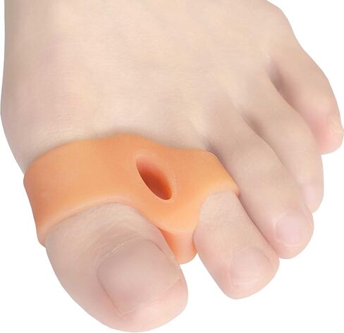Chiroplax Bunion Corrector Pads Silicone Big Toe Separator Straightener Spacer for Women & Men Hallux Valgus Pain Relief Sleeve Cushion Splint Protector (4 Pads w/Shims - Medium) in Saudi Arabia
