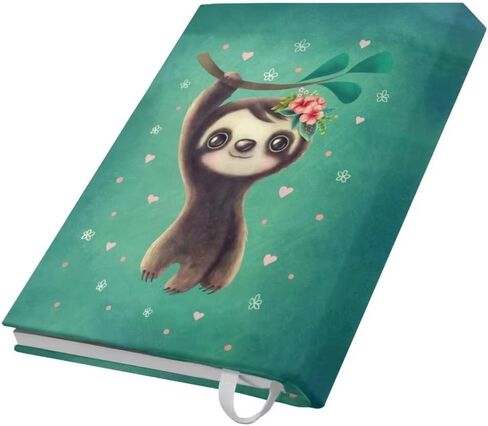 Pink Floral Print Book Covers Book Sox Stretchable Book Cover 9-11 Inch Book Covers for Paperbacks Hardcover,Waterproof in Saudi Arabia