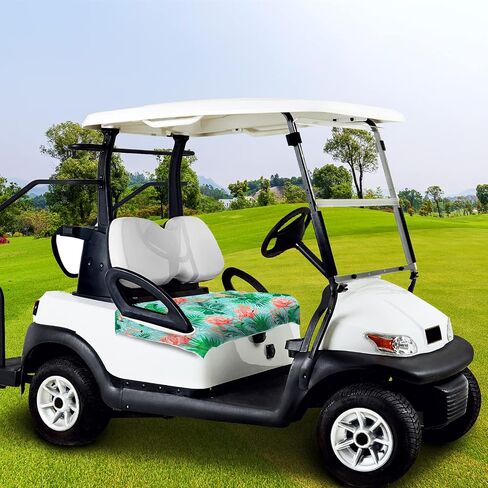 Golf Cart Seat Covers, Unique Golf Cart Seat Towel Blanket, Keeps Your Seat Cool and Clean on Hot Days, 100% Microfiber, 51x31, Fits All EZGO, Yamaha, Club Cars and More 2 Seater Golf Cart in Saudi Arabia