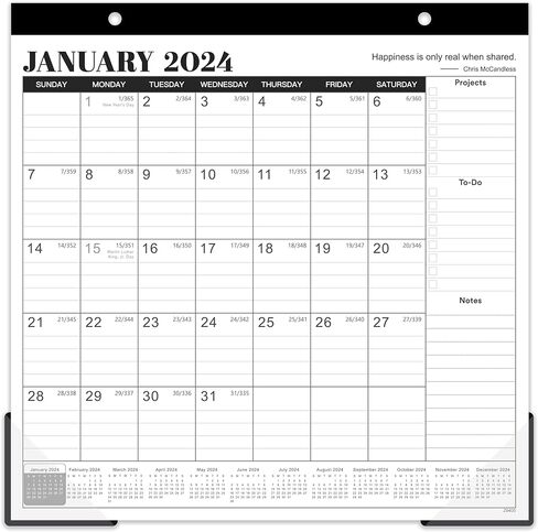 تقويم مكتب 2024-2025 - تقويم شهري 24 شهرًا 2024-2025، مارس 2024 - ديسمبر 2025، تقويم ثلاجة مكتب مغناطيسي 2024-2025، مربع 25.4 سم × 25.4 سم in Kuwait