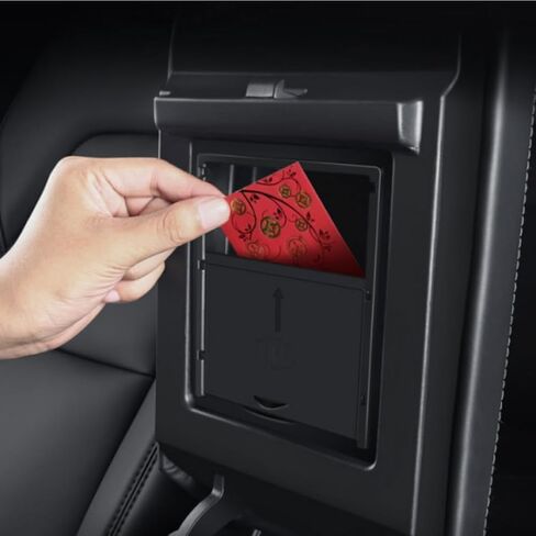 Centre Console Storage Box Armrest Box, Model 3 ModelY Centre Console Organiser armrest Design (Injection Moulded Model) in Kuwait