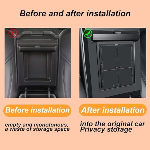 Centre Console Storage Box Armrest Box, Model 3 ModelY Centre Console Organiser armrest Design (Injection Moulded Model) in Kuwait