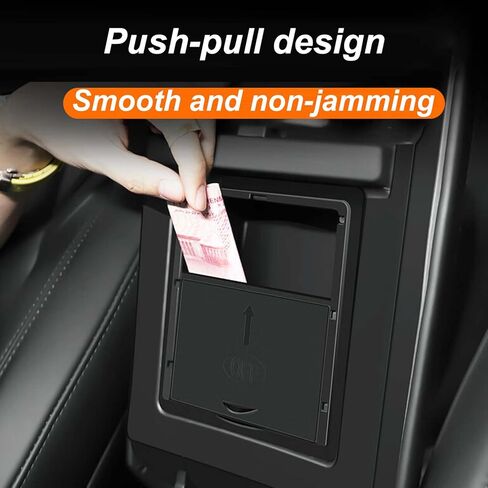 Centre Console Storage Box Armrest Box, Model 3 ModelY Centre Console Organiser armrest Design (Injection Moulded Model) in Kuwait