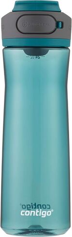 Contigo Cortland Spill-Proof Water Bottle, BPA-Free Plastic Water Bottle with Leak-Proof Lid and Carry Handle, Dishwasher Safe, Spirulina 24oz in Saudi Arabia