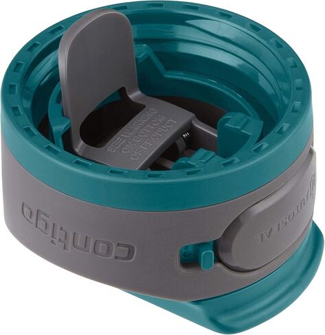 Contigo Cortland Spill-Proof Water Bottle, BPA-Free Plastic Water Bottle with Leak-Proof Lid and Carry Handle, Dishwasher Safe, Spirulina 24oz in Saudi Arabia