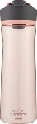Contigo Cortland Spill-Proof Water Bottle, BPA-Free Plastic Water Bottle with Leak-Proof Lid and Carry Handle, Dishwasher Safe, Spirulina 24oz in Saudi Arabia