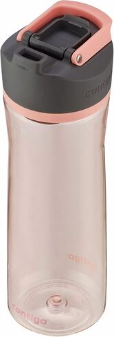 Contigo Cortland Spill-Proof Water Bottle, BPA-Free Plastic Water Bottle with Leak-Proof Lid and Carry Handle, Dishwasher Safe, Spirulina 24oz in Saudi Arabia