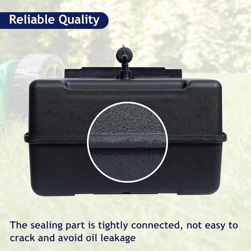 خزان وقود 691993 - خزان وقود بلاستيكي بسعة 4 لتر مع غطاء وصمام إغلاق مناسب لمحركات معدات الحديقة والحدائق، وبعض منفاخ الثلج المحدد، والحراثة، ومقسم السجل للتركيب عن بعد in Kuwait