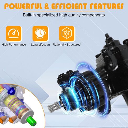 PANGOLIN 27-7569 مجموعة علبة التروس لصندوق توجيه الطاقة لـ F250 F350 F450 F550 Super Duty 1999-2004، لـ Ford F-350 1997-2007، للرحلة 2000-2005؛ استبدال OE 277569 2C3Z3504AARM F7UZ3504FA in Saudi Arabia