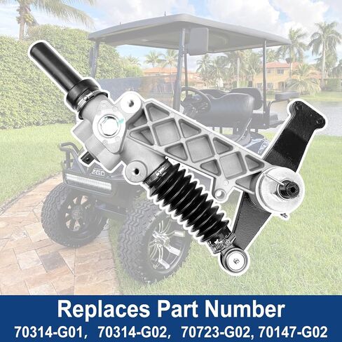 مجموعة صندوق تروس التوجيه مناسبة لعربة الجولف EZGO TXT Medalist 1994-2001 ST350 Workhorse 1996-UP 70314-G01 70314-G02 in Kuwait