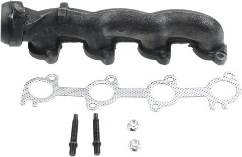 A-Premium Right Exhaust Manifold with Gasket Kit Compatible with Ford F-150 F-250 Expedition 1997-1998 V8 4.6L in Kuwait