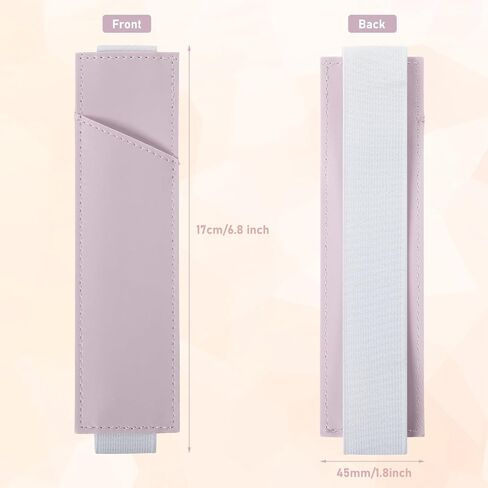 4 Pieces Adjustable Pen Holder for Notebook Elastic Strap Band PU Leather Pen Sleeve Pouch for Hardcover Journals for Gift, 8-1.5 Inch(Khaki, Gray, Brown, Navy) in Saudi Arabia