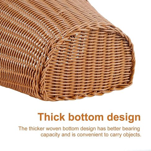 Bicycle Basket Cute Good Looking Baskets for Bike to Place Belongings Bicycle Basket Accessories with Leather Belt Easy to Attach Bicycle Front Handlebar Bicycle Basket in Kuwait