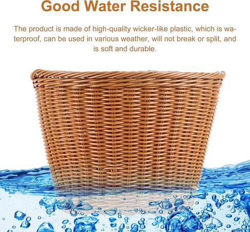 Bicycle Basket Cute Good Looking Baskets for Bike to Place Belongings Bicycle Basket Accessories with Leather Belt Easy to Attach Bicycle Front Handlebar Bicycle Basket in Kuwait