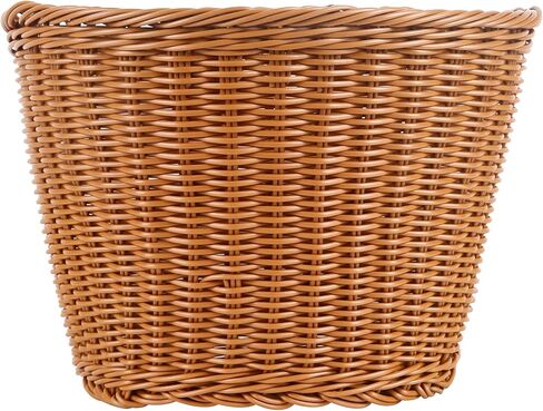 Bicycle Basket Cute Good Looking Baskets for Bike to Place Belongings Bicycle Basket Accessories with Leather Belt Easy to Attach Bicycle Front Handlebar Bicycle Basket in Kuwait