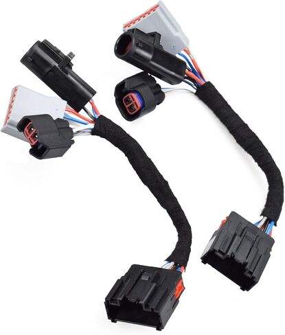 GWNOWZZET 2 Pcs Tow Mirrors Adapter for Ford F250 F350 F450 F550 Super Duty Truck 1999-2007 Mirrors Conversion Harness Wiring Connector in Kuwait