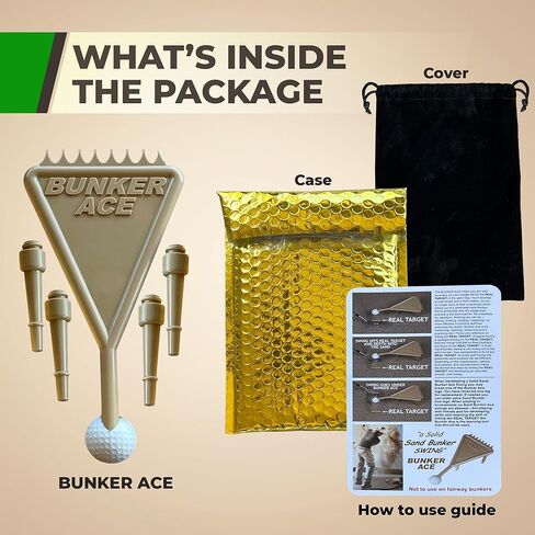Golf Training Practice Tool for Sand Bunker–Sand Trap Training Aid – for Golfers of All Ages and Skill Levels – 10.5 inches L x 5 inches W x 3.75 inches H in Saudi Arabia